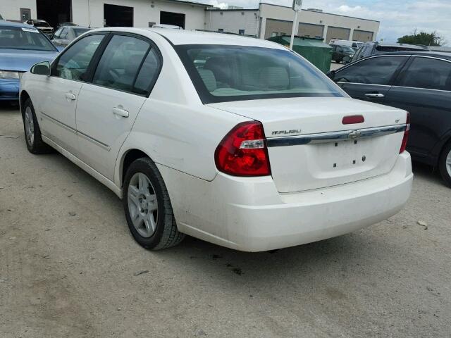 1G1ZT53F26F184125 - 2006 CHEVROLET MALIBU LT WHITE photo 3