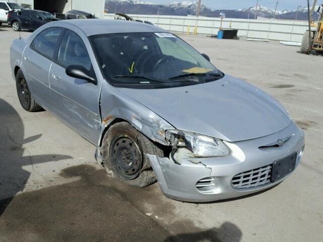 1C3EL46X72N196375 - 2002 CHRYSLER SEBRING LX SILVER photo 1