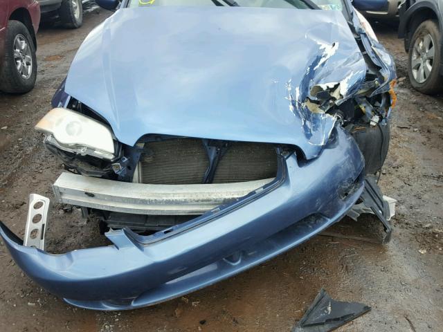 4S3BL616977205307 - 2007 SUBARU LEGACY 2.5 BLUE photo 7