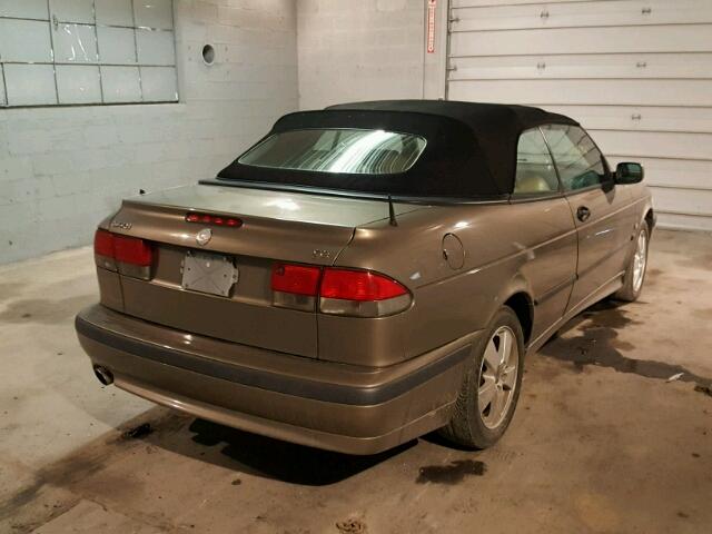 YS3DF78KX27003022 - 2002 SAAB 9-3 SE BROWN photo 4