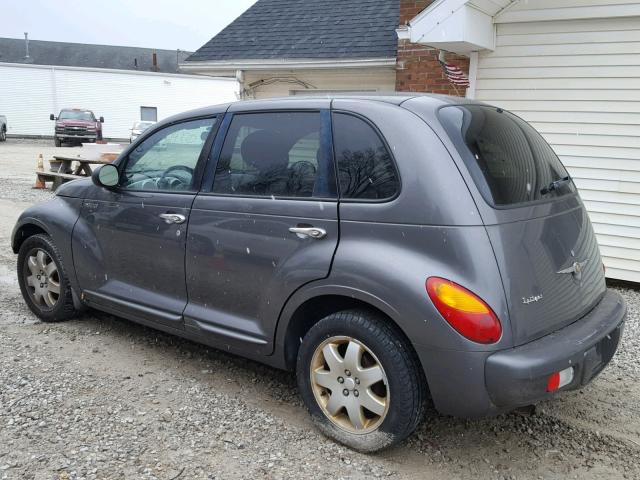 3C4FY48B84T226490 - 2004 CHRYSLER PT CRUISER GRAY photo 3