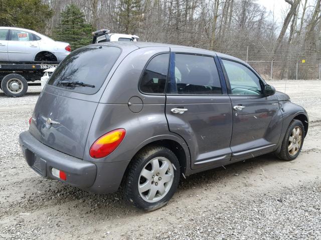 3C4FY48B84T226490 - 2004 CHRYSLER PT CRUISER GRAY photo 4