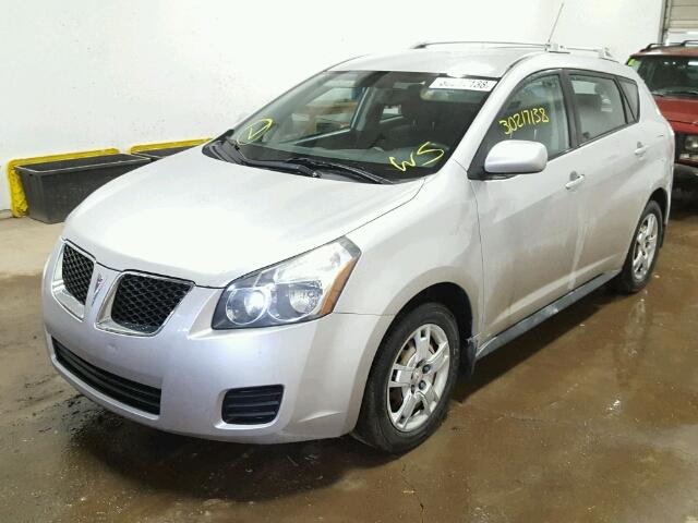 5Y2SM67019Z424091 - 2009 PONTIAC VIBE SILVER photo 2