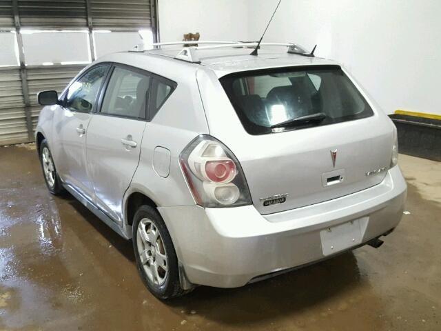 5Y2SM67019Z424091 - 2009 PONTIAC VIBE SILVER photo 3