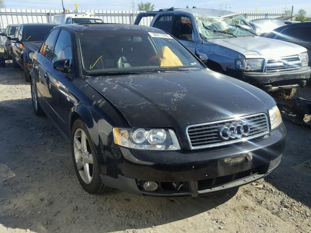 WAULC68E73A110224 - 2003 AUDI A4 1.8T QU BLACK photo 1