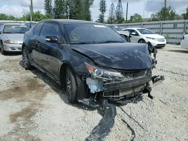 JTKJF5C72F3090146 - 2015 TOYOTA SCION TC BLACK photo 1