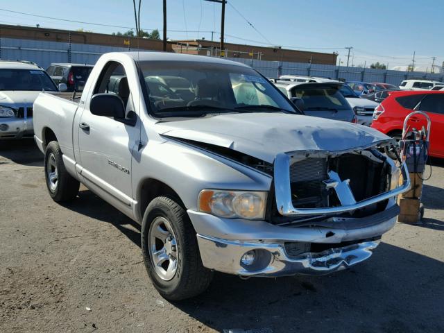 1D7HA16N92J256309 - 2002 DODGE RAM 1500 SILVER photo 1