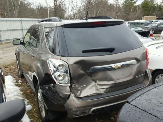 2CNFLEEC2B6436565 - 2011 CHEVROLET EQUINOX LT GRAY photo 3