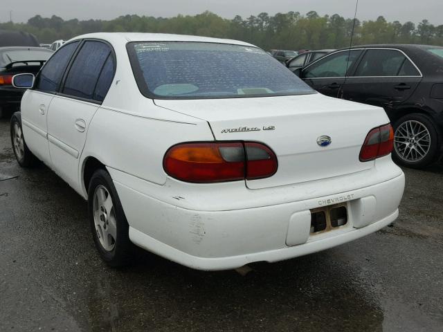 1G1NE52J93M518625 - 2003 CHEVROLET MALIBU LS თეთრი ფოტო 3