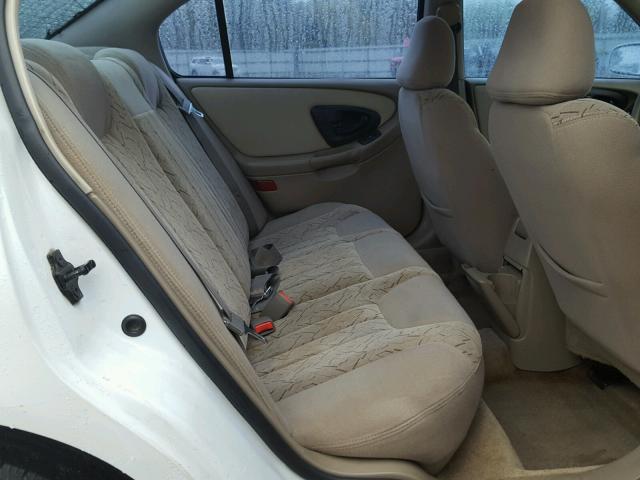 1G1NE52J93M518625 - 2003 CHEVROLET MALIBU LS თეთრი ფოტო 6