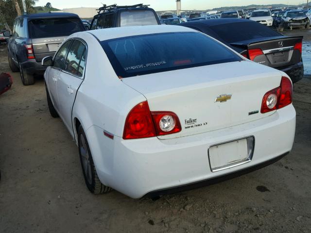 1G1ZC5EU1BF161392 - 2011 CHEVROLET MALIBU 1LT 白色 照片 3