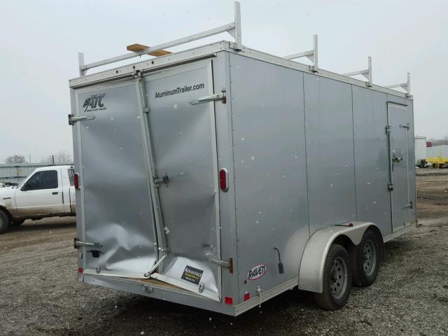 5JX1E1628EE195883 - 2014 ARNES TRAILER SILVER photo 4