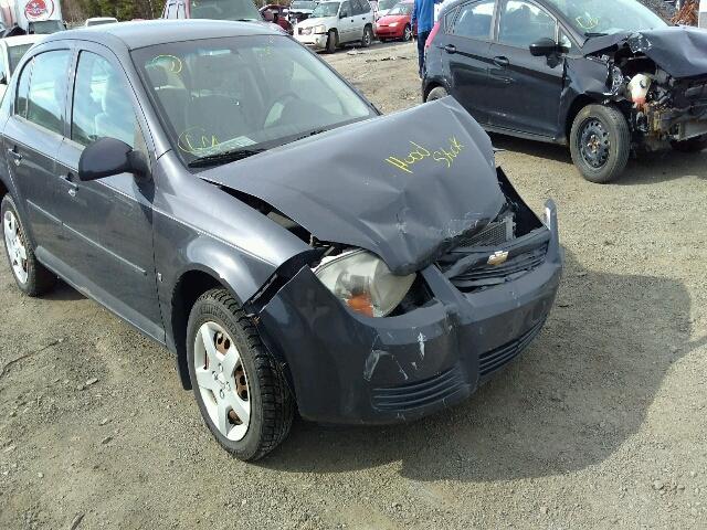 1G1AL55F287211427 - 2008 CHEVROLET COBALT LT GRAY photo 9