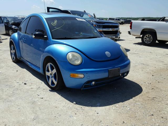3VWGK31CX4M420495 - 2004 VOLKSWAGEN NEW BEETLE 青绿色 照片 1