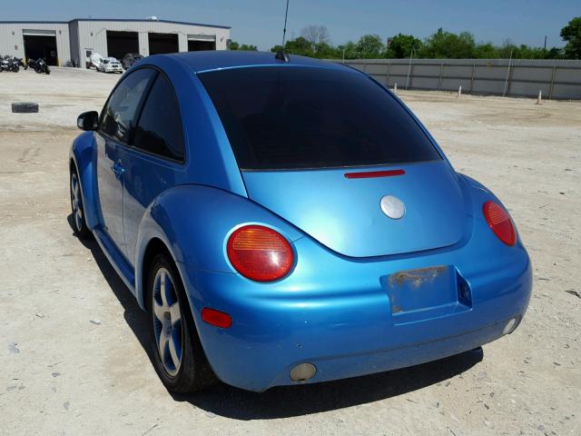 3VWGK31CX4M420495 - 2004 VOLKSWAGEN NEW BEETLE 青绿色 照片 3
