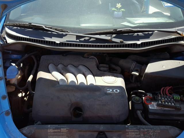 3VWGK31CX4M420495 - 2004 VOLKSWAGEN NEW BEETLE 青绿色 照片 7