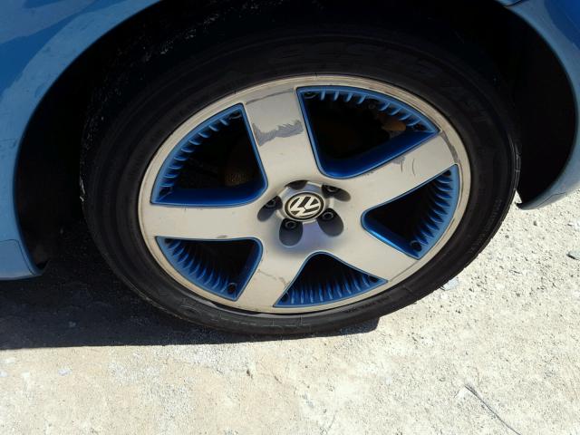 3VWGK31CX4M420495 - 2004 VOLKSWAGEN NEW BEETLE 青绿色 照片 9