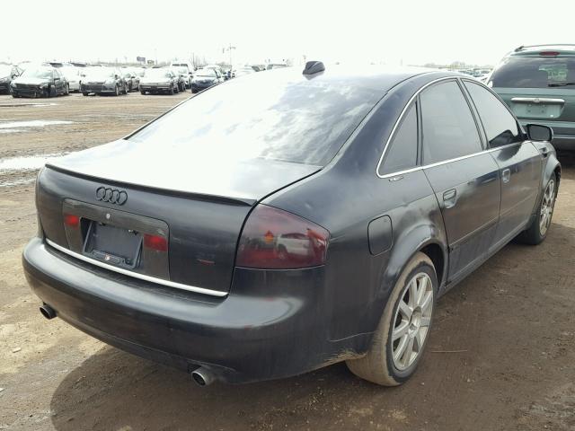 WAUCD64B74N053039 - 2004 AUDI A6 S-LINE BLACK photo 4