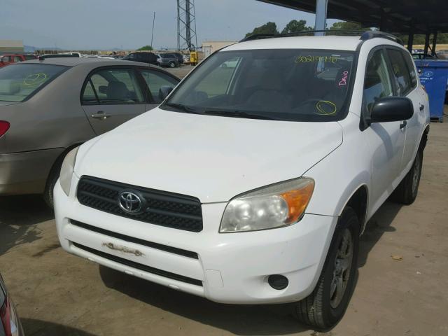 JTMZD33V485105787 - 2008 TOYOTA RAV4 WHITE photo 2