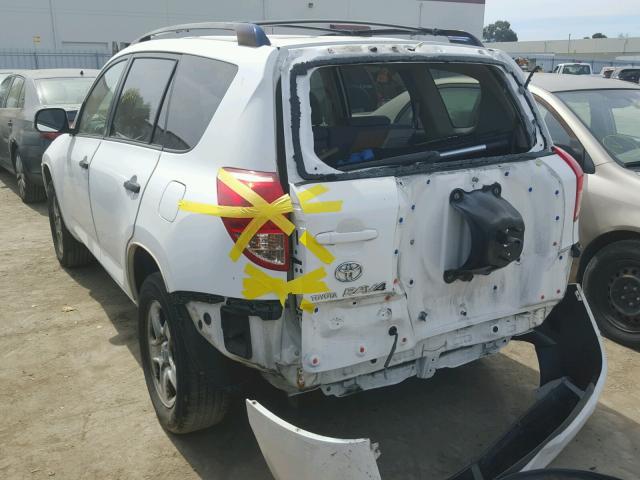 JTMZD33V485105787 - 2008 TOYOTA RAV4 WHITE photo 3