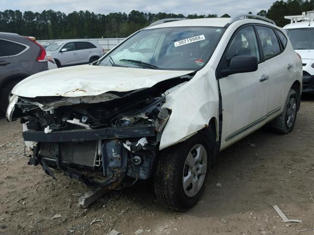 JN8AS5MT6EW606914 - 2014 NISSAN ROGUE SELE WHITE photo 2