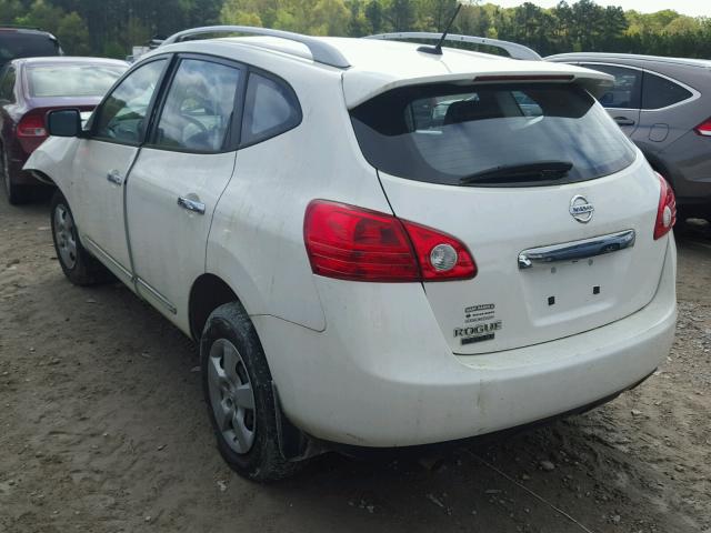 JN8AS5MT6EW606914 - 2014 NISSAN ROGUE SELE WHITE photo 3