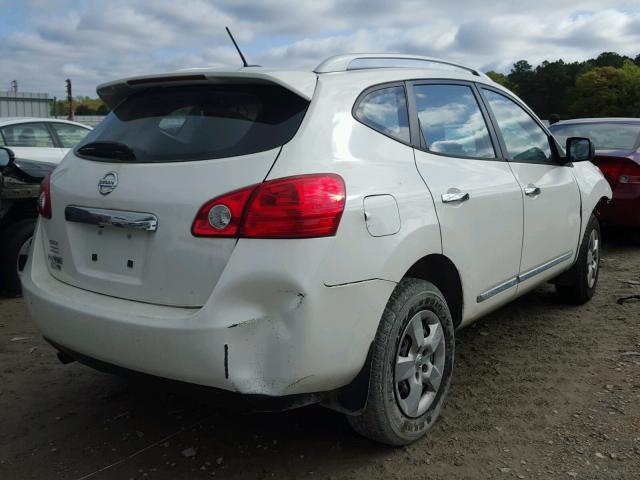 JN8AS5MT6EW606914 - 2014 NISSAN ROGUE SELE WHITE photo 4