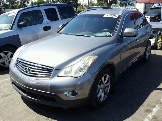 JNKAJ09E08M304111 - 2008 INFINITI EX35 BASE SILVER photo 2