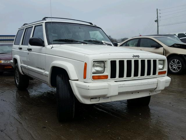 1J4FT78S5VL579664 - 1997 JEEP CHEROKEE C WHITE photo 1