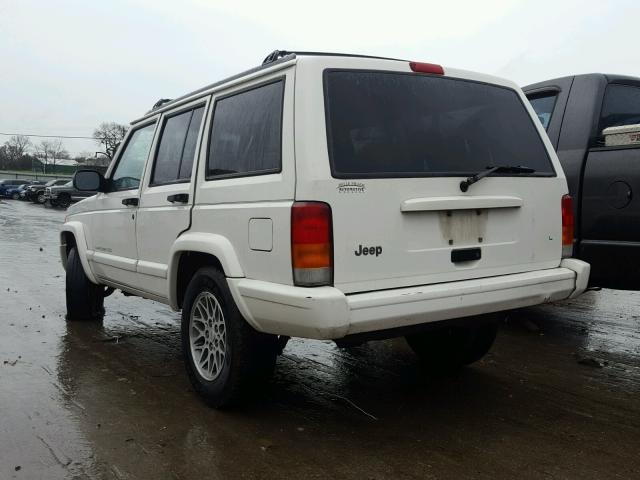 1J4FT78S5VL579664 - 1997 JEEP CHEROKEE C WHITE photo 3