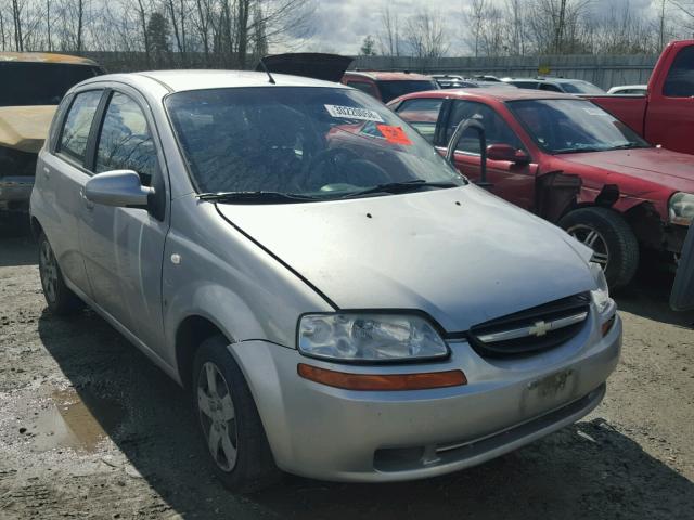 KL1TD66608B031630 - 2008 CHEVROLET AVEO BASE Gümüş fotoğraf 1