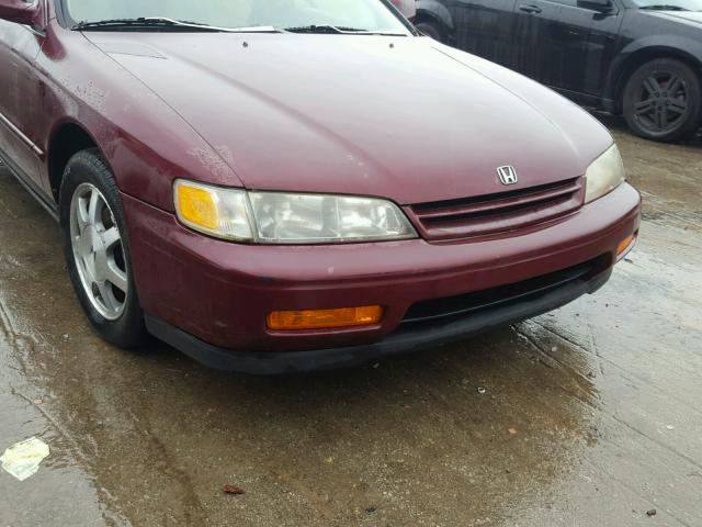 1HGCD5667RA068797 - 1994 HONDA ACCORD EX BURGUNDY photo 9