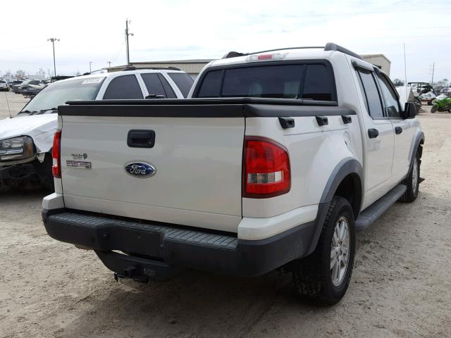 1FMEU3BE5AUA53495 - 2010 FORD EXPLORER S WHITE photo 4