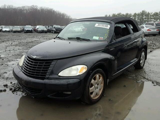 3C3EY55E05T604310 - 2005 CHRYSLER PT CRUISER BLACK photo 2