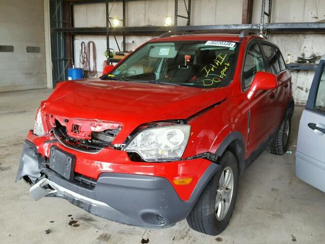 3GSCL33P39S518757 - 2009 SATURN VUE XE RED photo 2