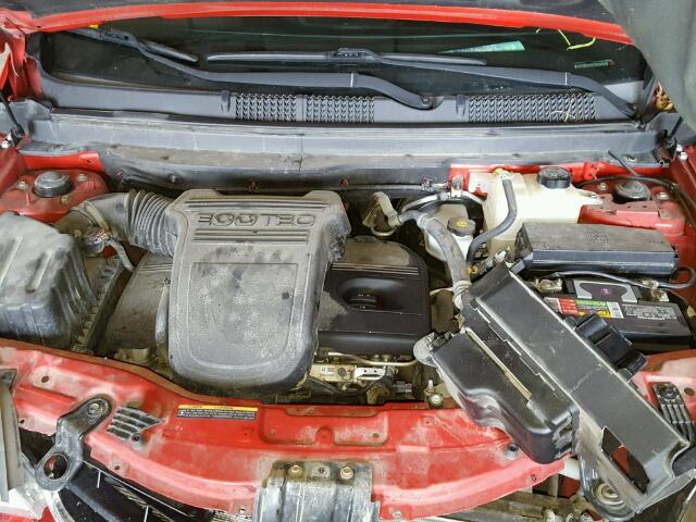 3GSCL33P39S518757 - 2009 SATURN VUE XE RED photo 7