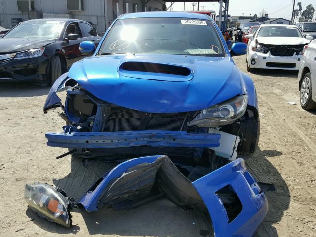 JF1GV8J67BL521662 - 2011 SUBARU IMPREZA WR BLUE photo 9