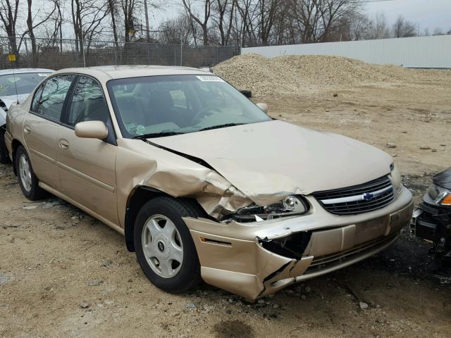 1G1NE52J816115074 - 2001 CHEVROLET MALIBU LS BEIGE photo 1