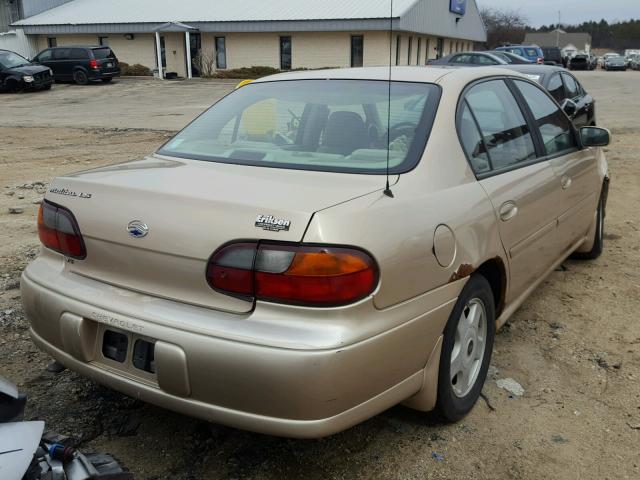 1G1NE52J816115074 - 2001 CHEVROLET MALIBU LS 米色 照片 4