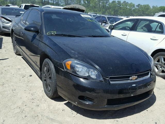 2G1WL15C069357907 - 2006 CHEVROLET MONTE CARL 黑色 照片 1