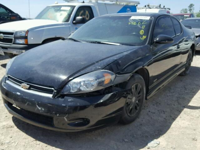 2G1WL15C069357907 - 2006 CHEVROLET MONTE CARL 黑色 照片 2
