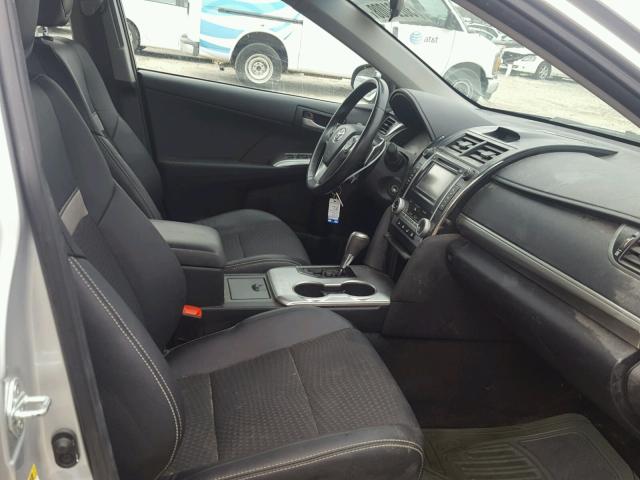 4T1BF1FK2CU508985 - 2012 TOYOTA CAMRY BASE SILVER photo 5