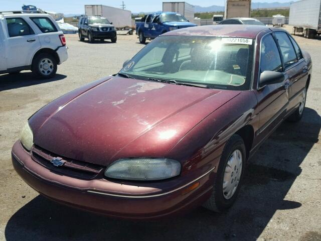 2G1WL52M7V9283940 - 1997 CHEVROLET LUMINA BAS ბურგუნდია ფოტო 2