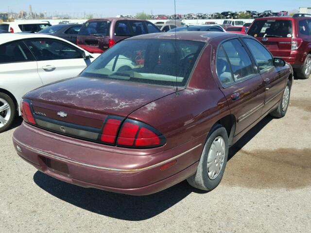 2G1WL52M7V9283940 - 1997 CHEVROLET LUMINA BAS BURGUNDY photo 4