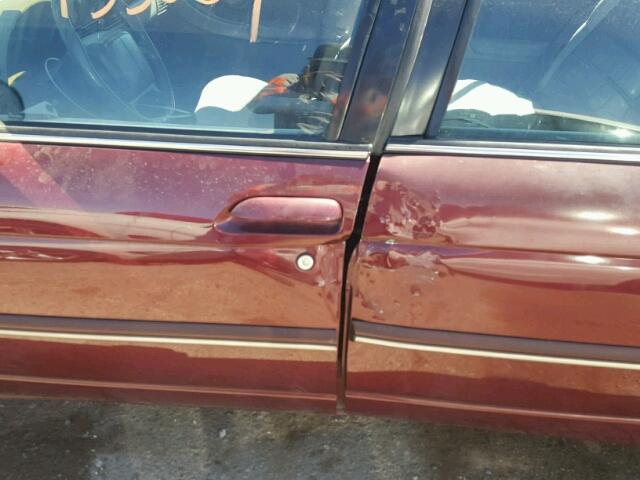 2G1WL52M7V9283940 - 1997 CHEVROLET LUMINA BAS ბურგუნდია ფოტო 9