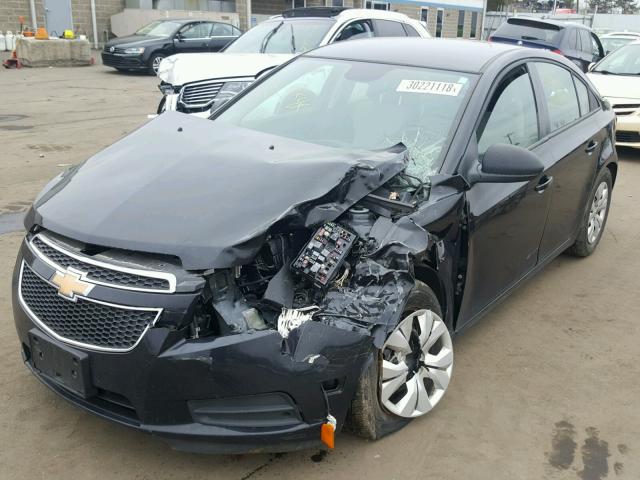 1G1PA5SG9E7163756 - 2014 CHEVROLET CRUZE LS BLACK photo 2