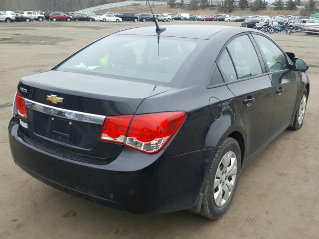 1G1PA5SG9E7163756 - 2014 CHEVROLET CRUZE LS BLACK photo 4