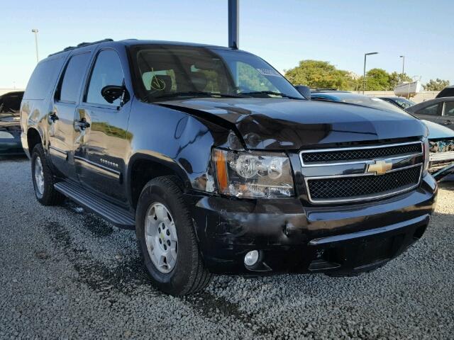 1GNSCJE05BR384913 - 2011 CHEVROLET SUBURBAN C BLACK photo 1