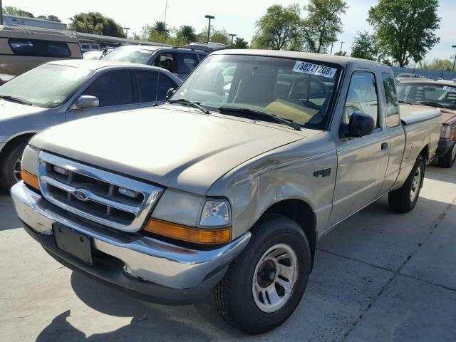 1FTYR14VXXPB17378 - 1999 FORD RANGER SUP BEIGE photo 2