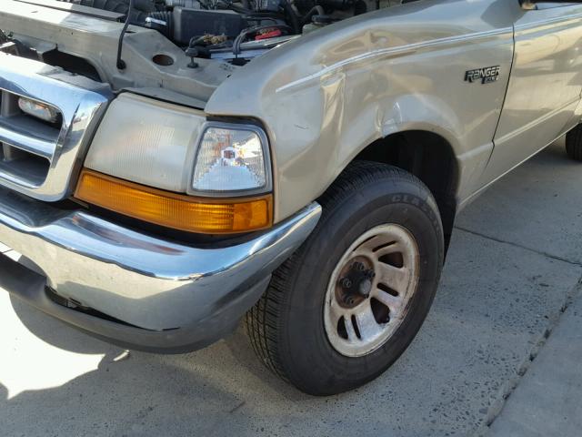 1FTYR14VXXPB17378 - 1999 FORD RANGER SUP BEIGE photo 9
